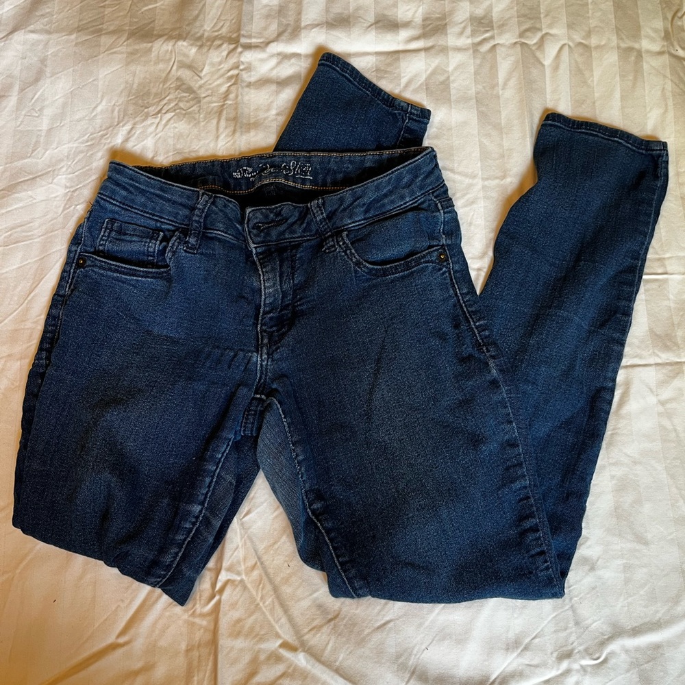 Old navy rockstar darkwash skinny jeans